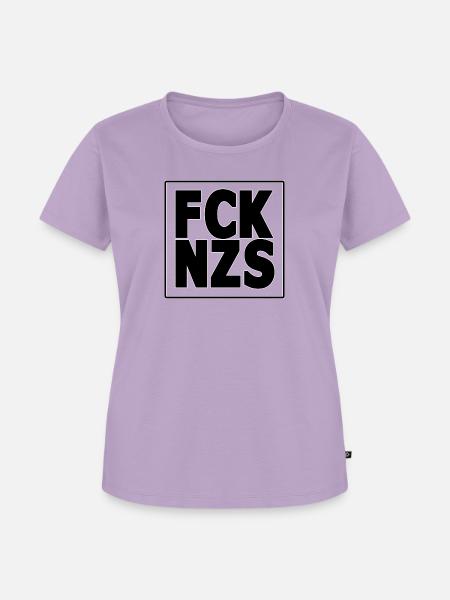 FCK NZS - Frauen Premium Bio T-Shirt - Lavendel
