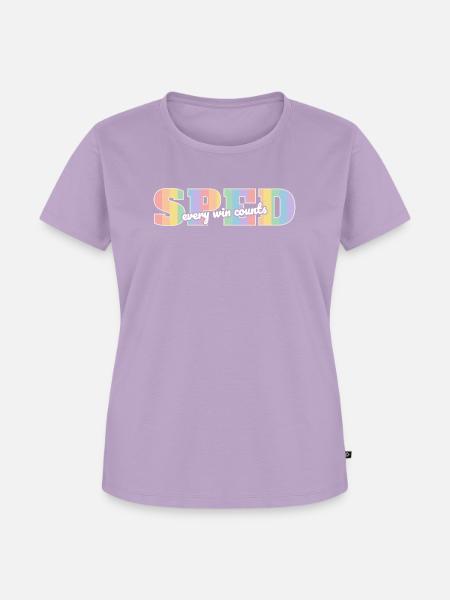 SPED Jeder Sieg zählt - Frauen Premium Bio T-Shirt - Lavendel