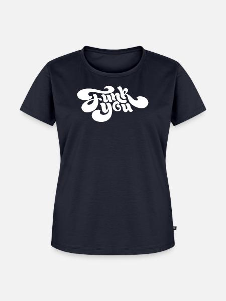 Funk You - Frauen Premium Bio T-Shirt - Navy