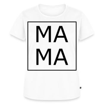 Mama Mama - Frauen Premium Bio T-Shirt - Weiß - Vorne - AI Model Female 172 dark (172cm)