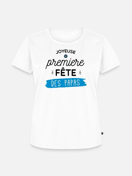 Erstes Fest der Väter - Frauen Premium Bio T-Shirt - Weiß