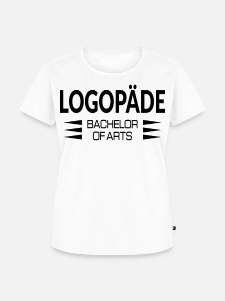 Logopädie Bachelor of Arts - Frauen Premium Bio T-Shirt - Weiß