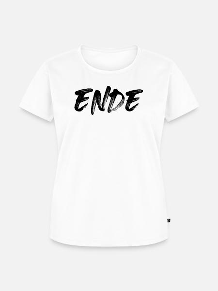 Ende - Frauen Premium Bio T-Shirt - Weiß
