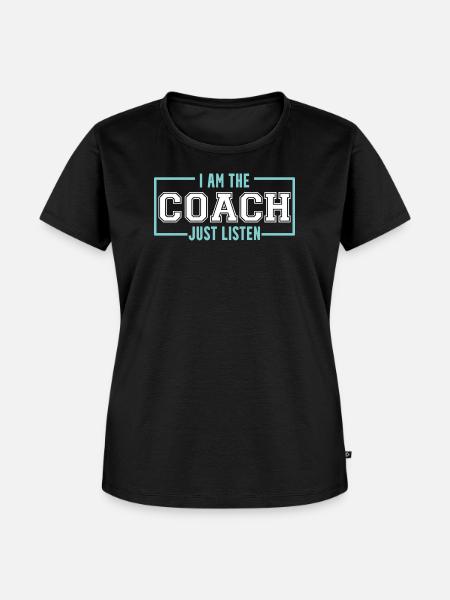 Trainer Shirt - Frauen Premium Bio T-Shirt - Schwarz