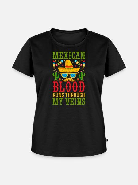 Mexican Mexico - Frauen Premium Bio T-Shirt - Schwarz