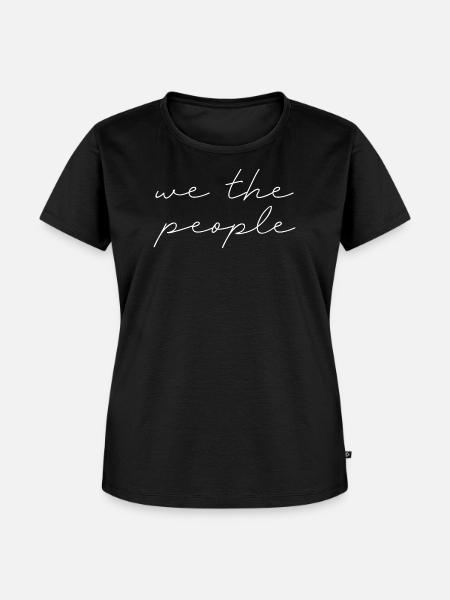 Wir, das Volk - Frauen Premium Bio T-Shirt - Schwarz