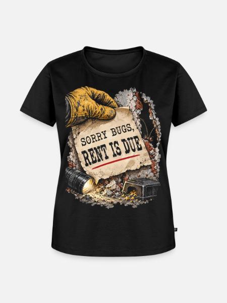 Schädlingsbekämpfung Kammerjäger - Frauen Premium Bio T-Shirt - Schwarz