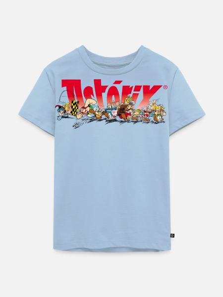 Asterix & Obelix Rennstart - Kinder Premium Bio T-Shirt - Hellblau