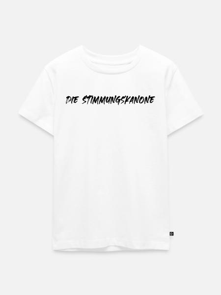 Die Stimmungskanone - Kinder Premium Bio T-Shirt - Weiß
