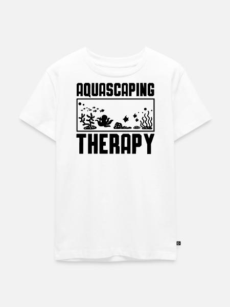 Aquarist Aquascaping Humor - Kinder Premium Bio T-Shirt - Weiß