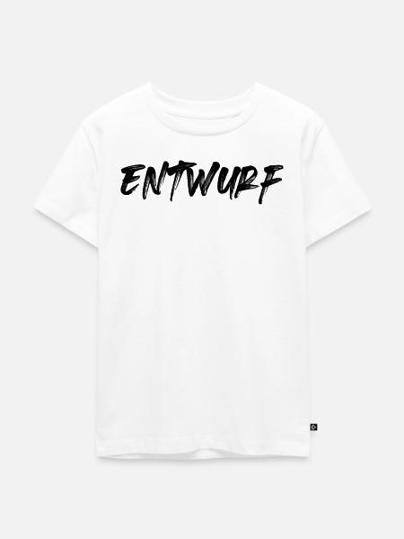 Entwurf - Kinder Premium Bio T-Shirt - Weiß