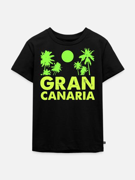 gran_canaria- - Kinder Premium Bio T-Shirt - Schwarz