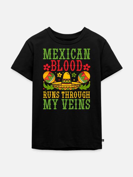 Mexican Mexico - Kinder Premium Bio T-Shirt - Schwarz