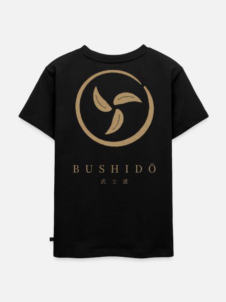 Bushido Kreis Symbol - Kinder Premium Bio T-Shirt - Schwarz