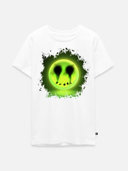 Glowmoji - Teenager Premium Bio T-Shirt - Weiß