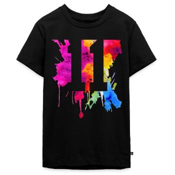 11 JAHRE 11. GEBURTSTAG - Teenager Premium Bio T-Shirt - Schwarz - Vorne - AI Model Teenager Male light (155cm)