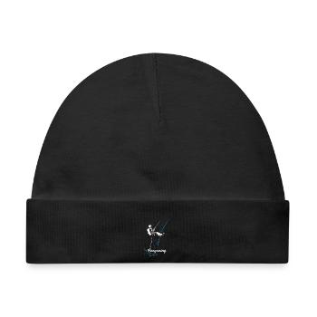 Wildes Canyoning Schluchtentour - Baby Premium Organic Mütze - Schwarz - Vorne