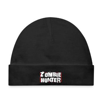 Zombie Jäger - Baby Premium Organic Mütze - Schwarz - Vorne