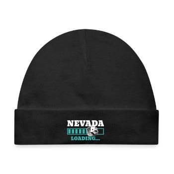 Nevada Laden USA Staat Amerika Reisen Nevadan - Baby Premium Organic Mütze - Schwarz - Vorne