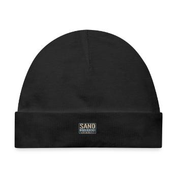 Sanboarding Behörde Boardsport Sandboarding - Baby Premium Organic Mütze - Schwarz - Vorne