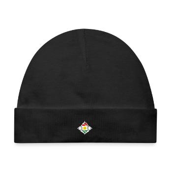 Kurdistan Kurde Flagge - Baby Premium Organic Mütze - Schwarz - Vorne