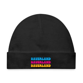 Sauerland - Baby Premium Organic Mütze - Schwarz - Vorne