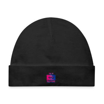 Bisexuell - Baby Premium Organic Mütze - Schwarz - Vorne