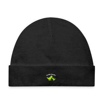 Bald Großer Bruder Ich Bin Großer Bruder - Baby Premium Organic Mütze - Schwarz - Vorne