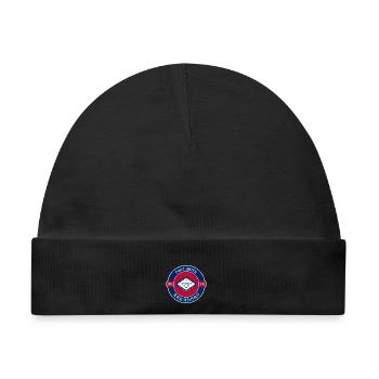 Fort Smith Arkansas Flagge USA Reise Souvenir Abzeichen - Baby Premium Organic Mütze - Schwarz - Vorne