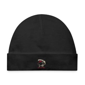 Zotteliges Shetlandpony Inselrasse - Baby Premium Organic Mütze - Schwarz - Vorne