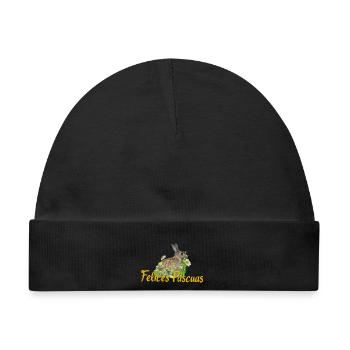 felices pascuas Frohe Ostern - Baby Premium Organic Mütze - Schwarz - Vorne