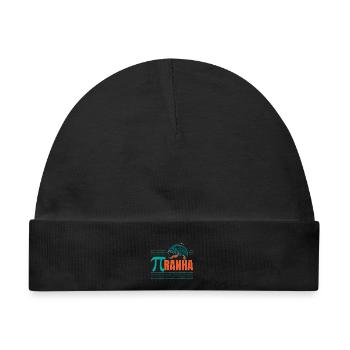 Piranha Sammler Aquarianer Aquaristik Fischhaltung - Baby Premium Organic Mütze - Schwarz - Vorne