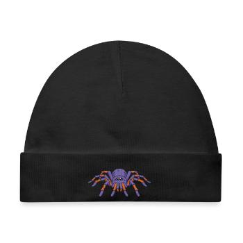 Spider Lover Spider Whisperer Arachnid Tarantula ( - Baby Premium Organic Mütze - Schwarz - Vorne