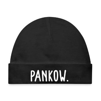 Pankow Berlin Bezirk Fancy - Baby Premium Organic Mütze - Schwarz - Vorne