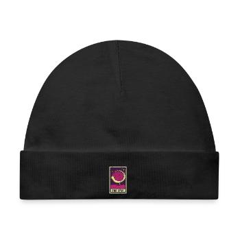 Der Stern Tarotkarte Schamane Wahrsagerei - Baby Premium Organic Mütze - Schwarz - Vorne
