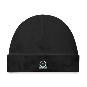 Uhrmacher Uhrenmacher Uhrmachermeister Geschenk - Baby Premium Organic Mütze - Schwarz - Vorne