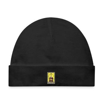 Der Magier Tarotkarte Schamane Wahrsagerei - Baby Premium Organic Mütze - Schwarz - Vorne