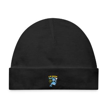 I'm Dead Inside - Baby Premium Organic Mütze - Schwarz - Vorne