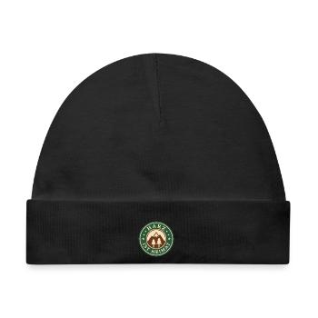 Harz ist Heimat Wandern - Baby Premium Organic Mütze - Schwarz - Vorne