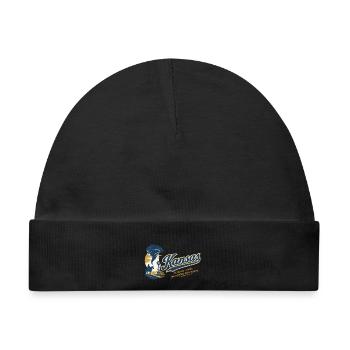 Kansas Retro Vintage Sunflower State Design - Baby Premium Organic Mütze - Schwarz - Vorne