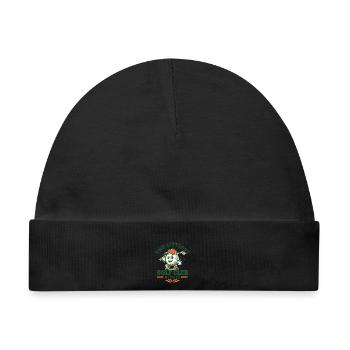 Kleines Golfmitglied - Baby Premium Organic Mütze - Schwarz - Vorne