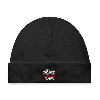 St. Anton - Baby Premium Organic Mütze - Schwarz - Vorne