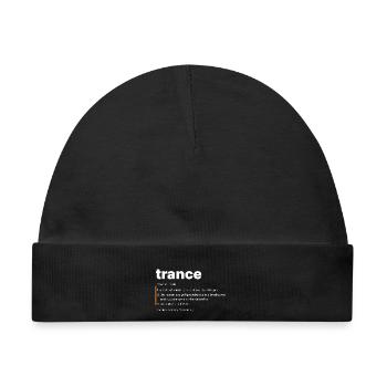 Trance Definition - Not A Phase - Baby Premium Organic Mütze - Schwarz - Vorne