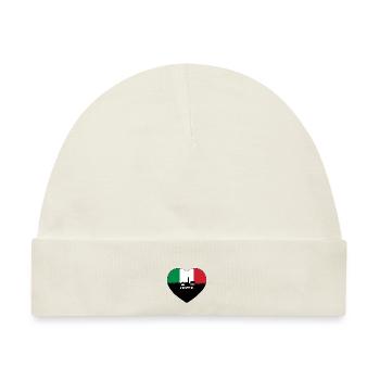 Venedig Italien Flagge Skyline Reise Souvenir - Baby Premium Organic Mütze - Naturweiß - Vorne