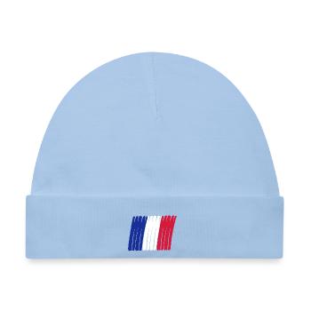 tricolore france - Baby Premium Organic Mütze - Hellblau - Vorne