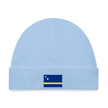 Curacao - Baby Premium Organic Mütze - Hellblau - Vorne