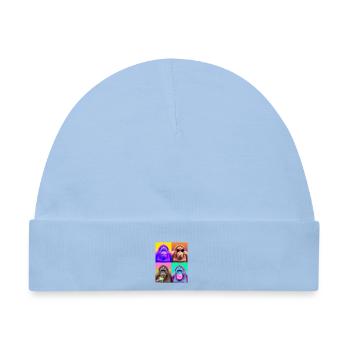 Orang-Utans Orang-Utan - Baby Premium Organic Mütze - Hellblau - Vorne