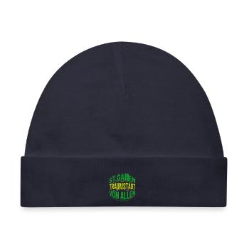 St.Gallen - Traumstadt von allen - Baby Premium Organic Mütze - Navy - Vorne