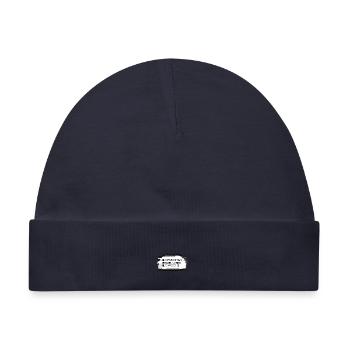 Grantiger Misanthrop Küchenmesser - Baby Premium Organic Mütze - Navy - Vorne