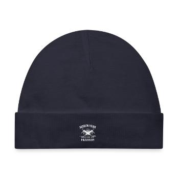 Bauschaum und Silikon ersetzt die Präzision - Baby Premium Organic Mütze - Navy - Vorne